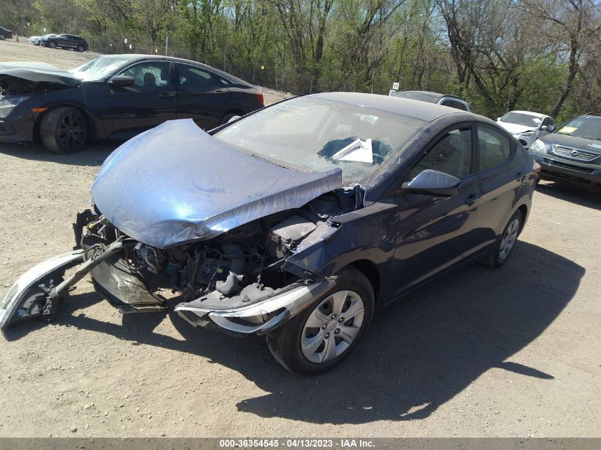 2016 HYUNDAI ELANTRA SE - 5NPDH4AEXGH682944