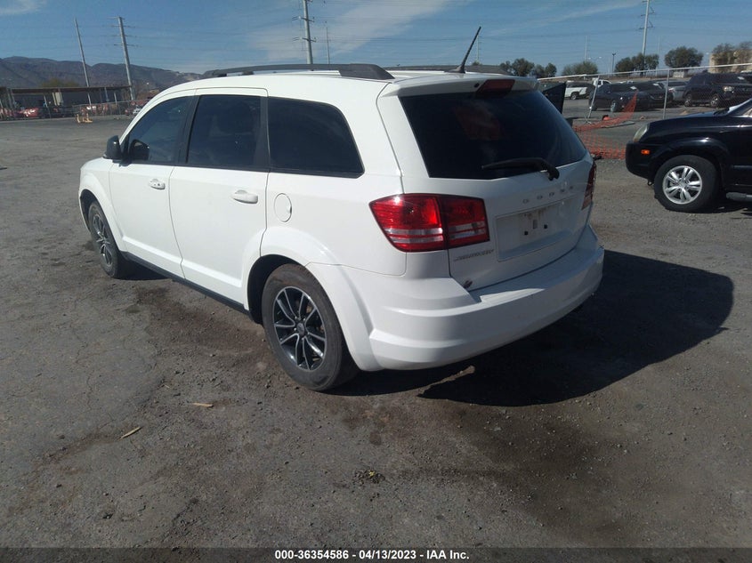 VIN 3C4PDCAB9JT208791 2018 DODGE JOURNEY SE
