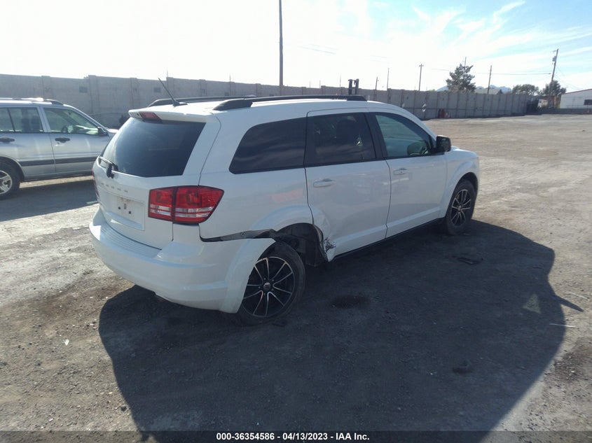 VIN 3C4PDCAB9JT208791 2018 DODGE JOURNEY SE