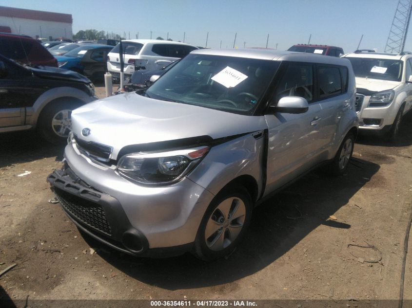 2015 KIA SOUL BASE - KNDJN2A2XF7754749