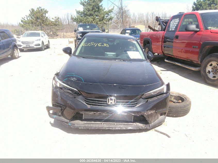 2022 HONDA CIVIC SEDAN EX - JHMFE1F75NX009750