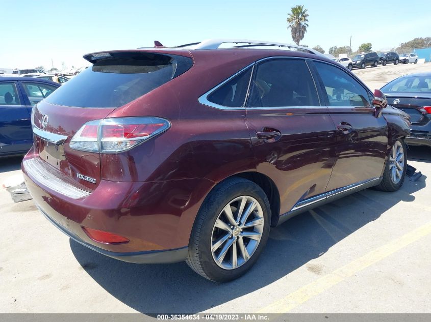 2013 LEXUS RX 350 - 2T2ZK1BAXDC123521