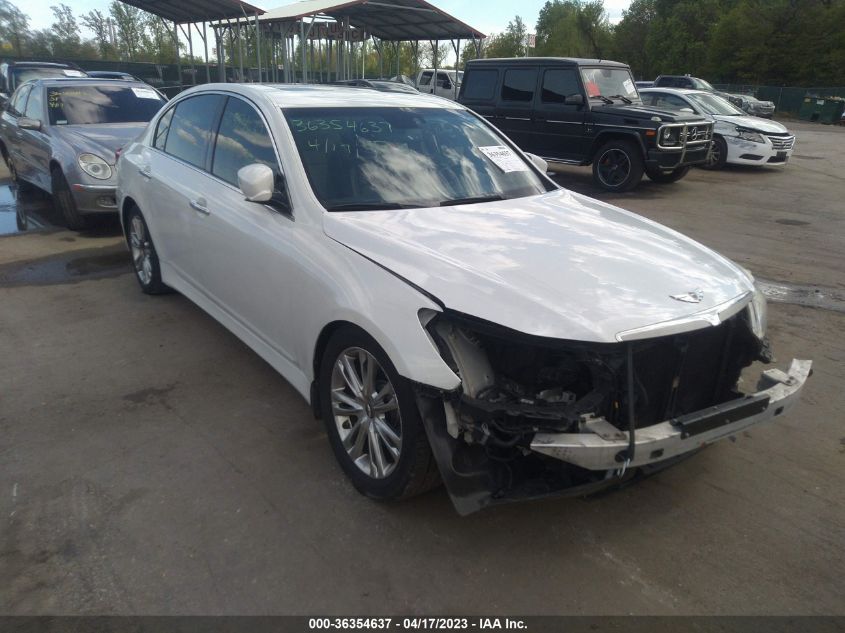 2013 HYUNDAI GENESIS 3.8L - KMHGC4DD7DU250081