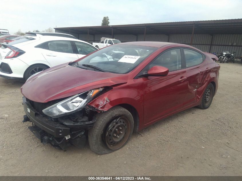 2016 HYUNDAI ELANTRA SE - 5NPDH4AE6GH693133
