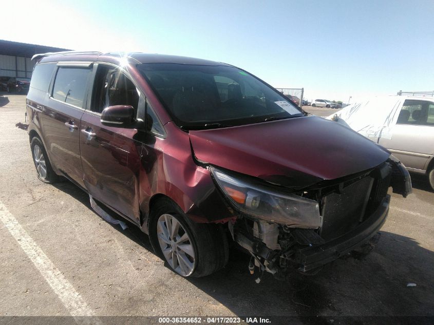 2016 KIA SEDONA LX - KNDMB5C1XG6161170