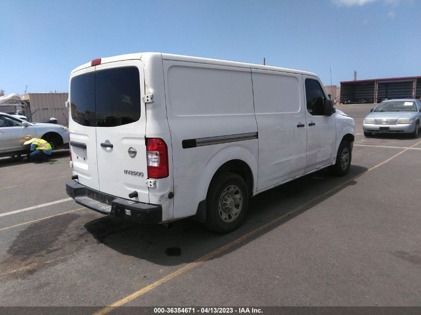 2020 NISSAN NV CARGO SV 1N6BF0KY4LN809659