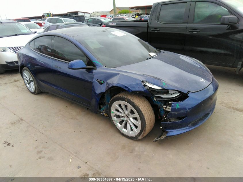 2021 TESLA MODEL 3 STANDARD RANGE PLUS - 5YJ3E1EA3MF921920