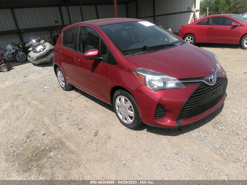 VIN VNKKTUD33HA085814 2017 TOYOTA YARIS L/SE/LE