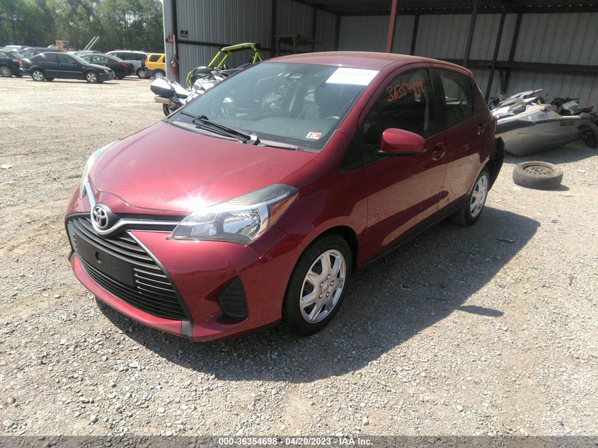 VIN VNKKTUD33HA085814 2017 TOYOTA YARIS L/SE/LE
