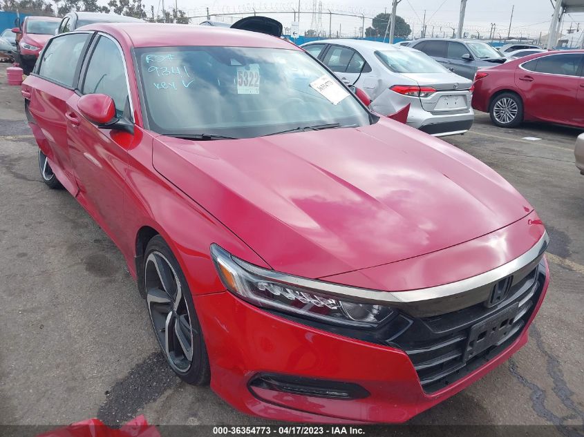 2018 HONDA ACCORD SEDAN SPORT 1.5T - 1HGCV1F39JA229733