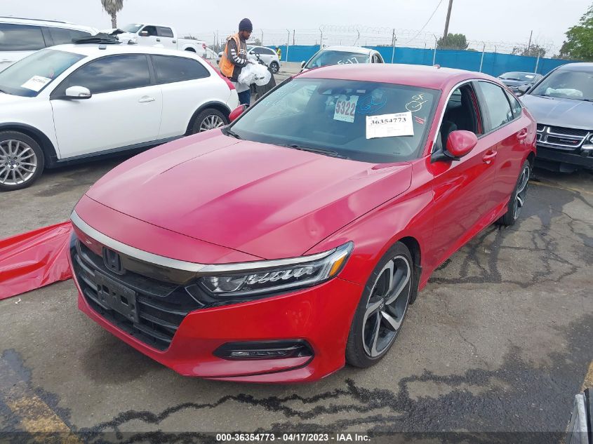 2018 HONDA ACCORD SEDAN SPORT 1.5T - 1HGCV1F39JA229733