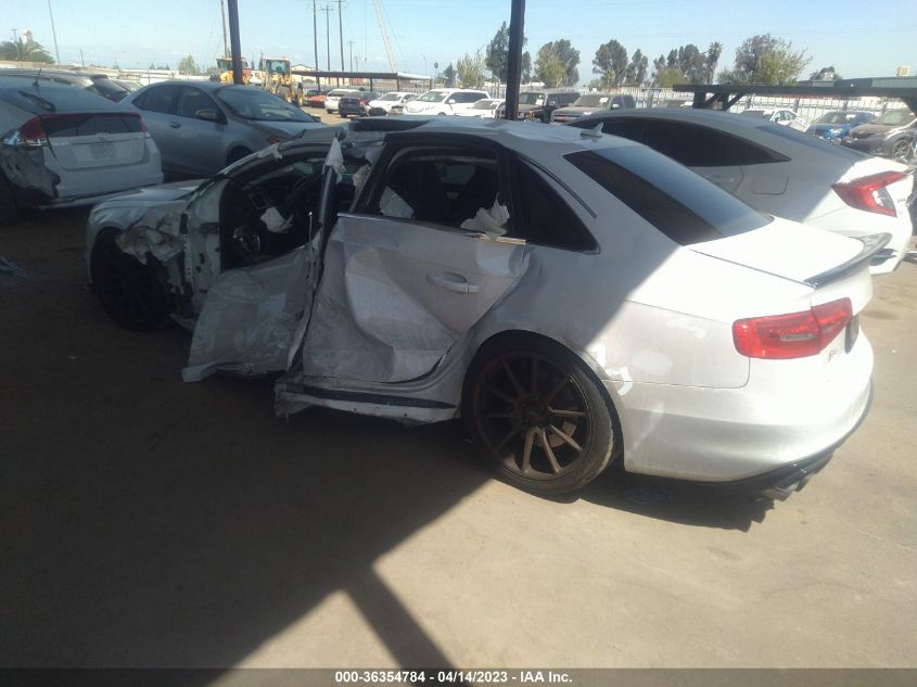 2015 AUDI S4 PREMIUM PLUS WAUBGAFL8FA109270