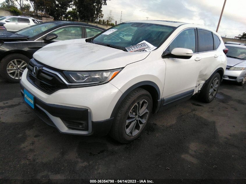 2021 HONDA CR-V EX - 2HKRW1H51MH400606