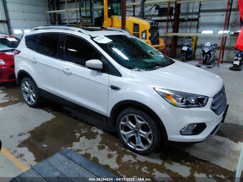 2017 FORD ESCAPE TITANIUM - 1FMCU9J95HUD30784