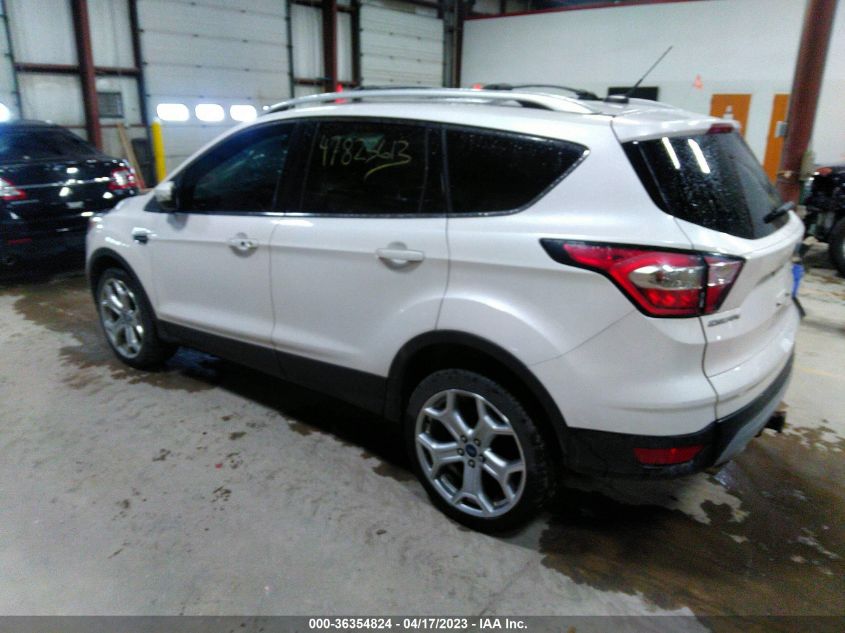 2017 FORD ESCAPE TITANIUM - 1FMCU9J95HUD30784