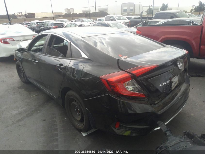2020 HONDA CIVIC SEDAN LX - 19XFC2F63LE213237
