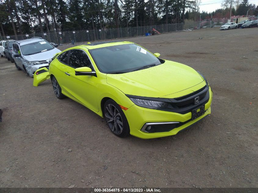 2019 HONDA CIVIC COUPE TOURING - 2HGFC3B9XKH351478