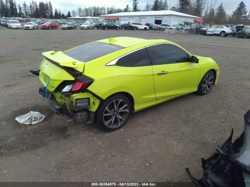 2019 HONDA CIVIC COUPE TOURING - 2HGFC3B9XKH351478