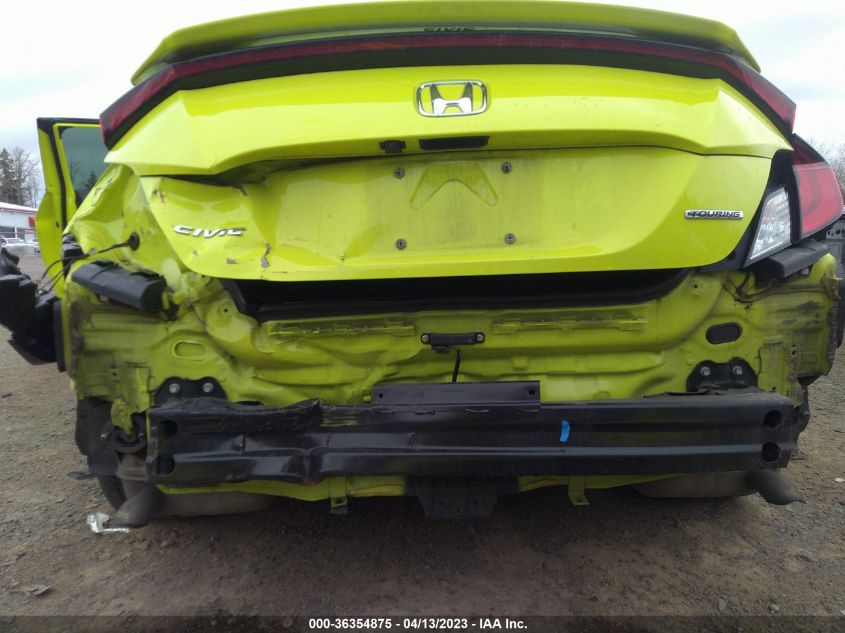 2019 HONDA CIVIC COUPE TOURING - 2HGFC3B9XKH351478
