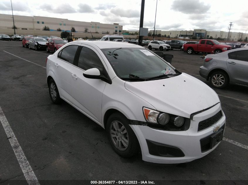 2014 CHEVROLET SONIC LT - 1G1JC5SHXE4170466