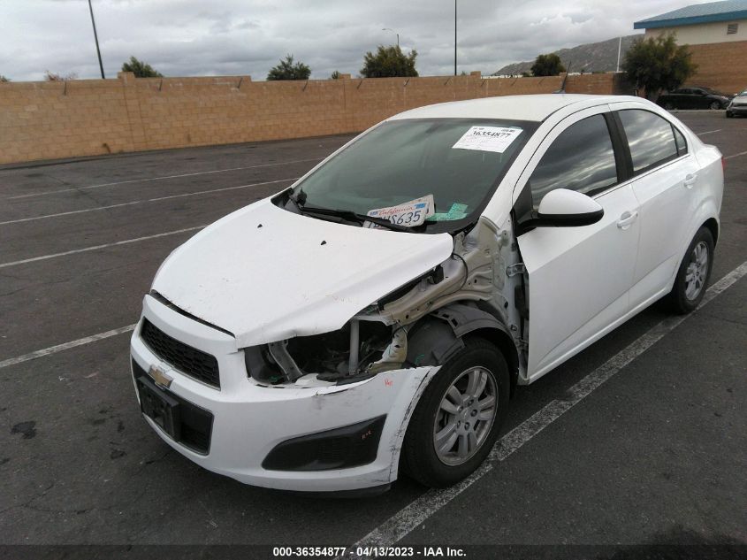 2014 CHEVROLET SONIC LT - 1G1JC5SHXE4170466