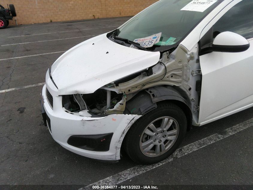 2014 CHEVROLET SONIC LT - 1G1JC5SHXE4170466
