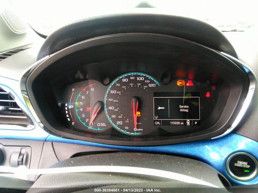 2017 CHEVROLET SPARK LT - KL8CF6SA6HC728607