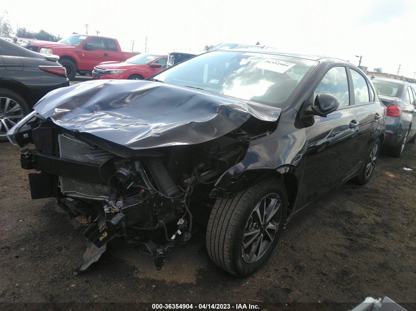 VIN 3KPF24AD5NE488552 2022 KIA FORTE LXS