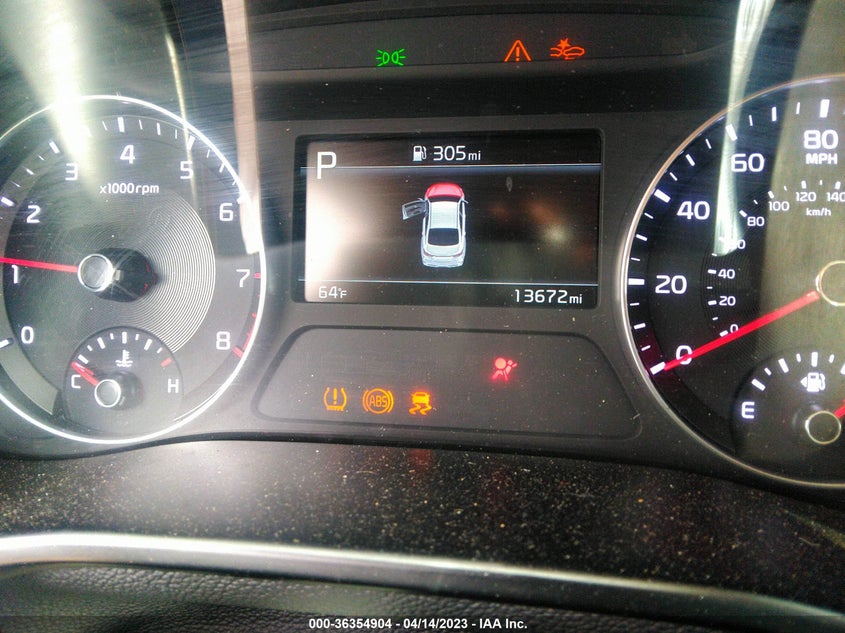 VIN 3KPF24AD5NE488552 2022 KIA FORTE LXS