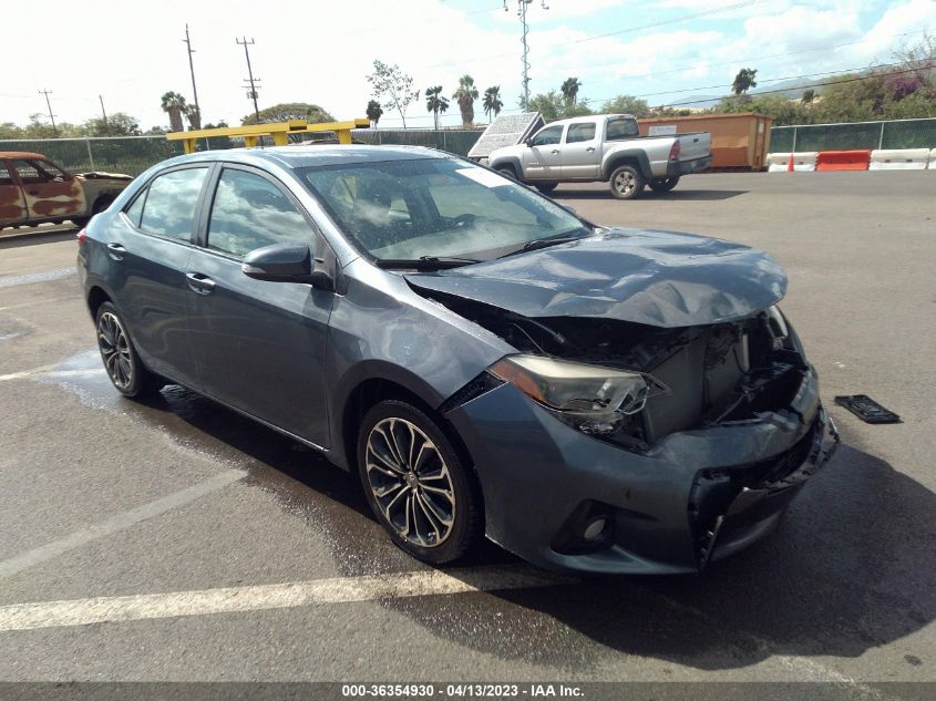 2015 TOYOTA COROLLA L/LE/S/S PLUS/LE PLUS - 5YFBURHE4FP350067