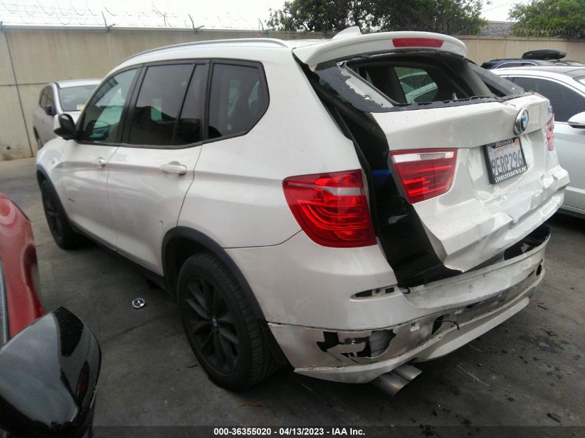 2013 BMW X3 XDRIVE28I - 5UXWX9C55D0A17269