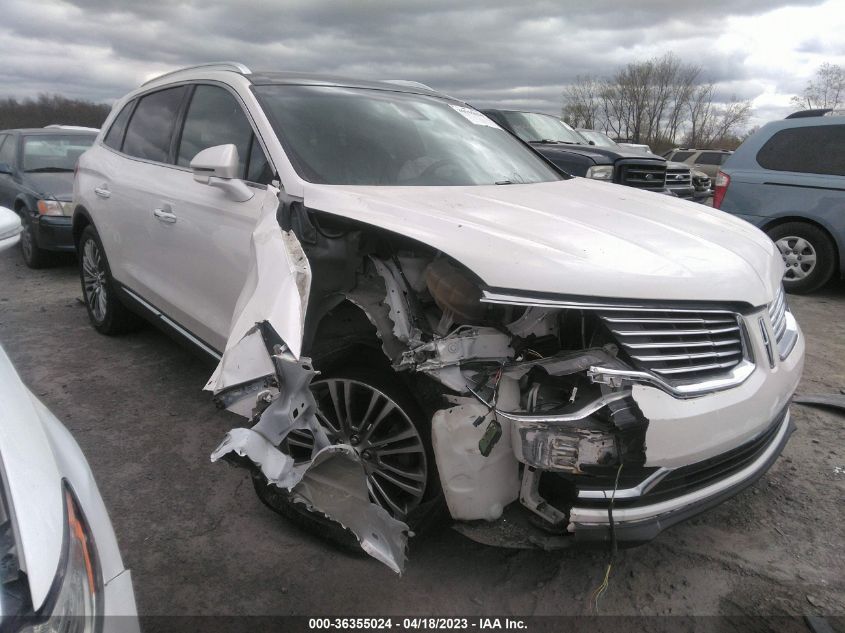 2017 LINCOLN MKX RESERVE - 2LMPJ8LRXHBL29898