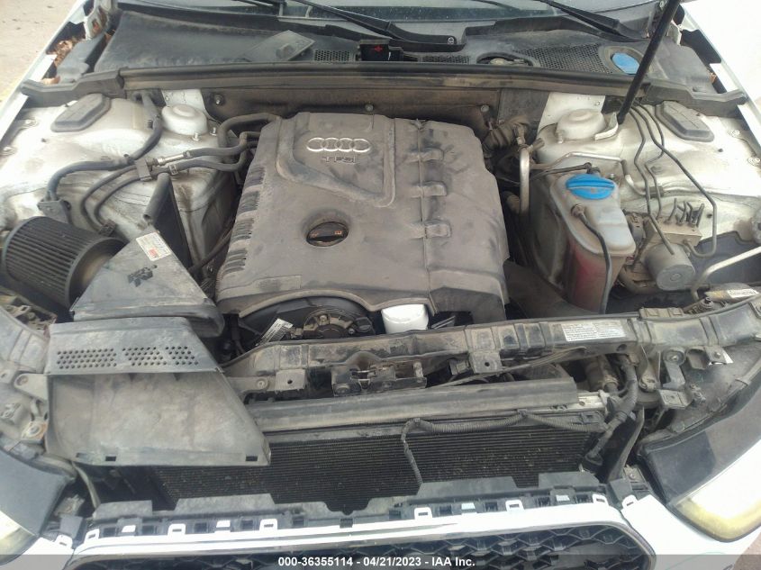 2013 AUDI A4 PREMIUM PLUS - WAUFFAFL1DN012986