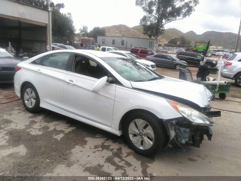 2014 HYUNDAI SONATA GLS - 5NPEB4AC3EH824164