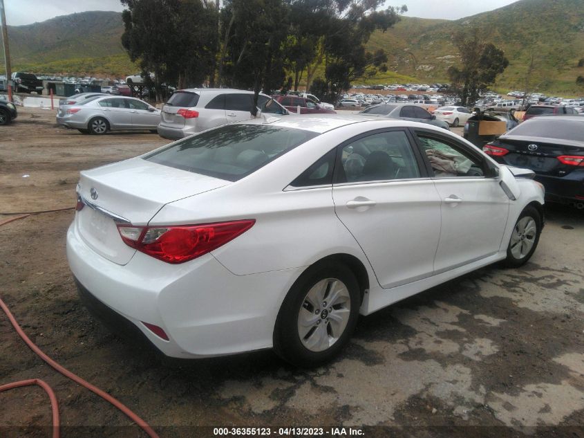 2014 HYUNDAI SONATA GLS - 5NPEB4AC3EH824164