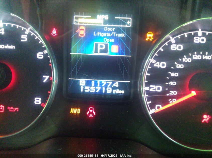 2013 SUBARU LEGACY 3.6R LIMITED - 4S3BMDK67D2009195