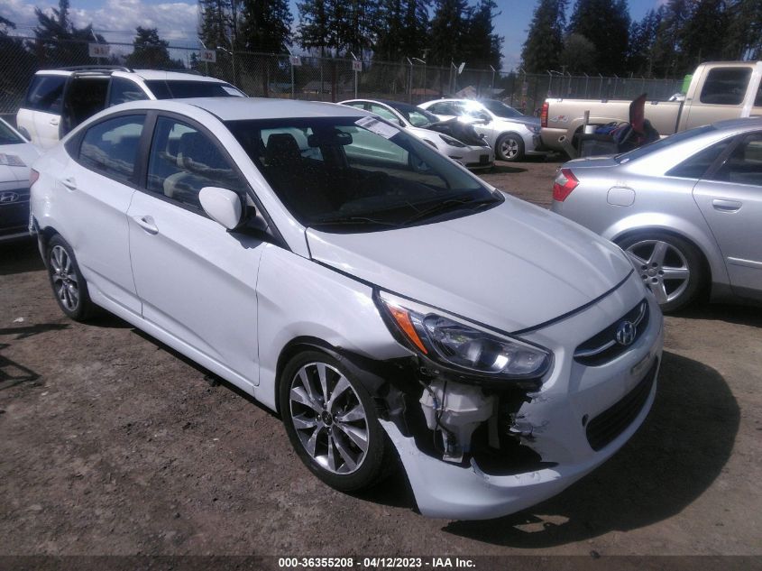 2017 HYUNDAI ACCENT VALUE EDITION - KMHCT4AE1HU376678