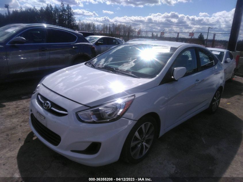 2017 HYUNDAI ACCENT VALUE EDITION - KMHCT4AE1HU376678