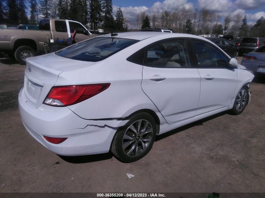 2017 HYUNDAI ACCENT VALUE EDITION - KMHCT4AE1HU376678