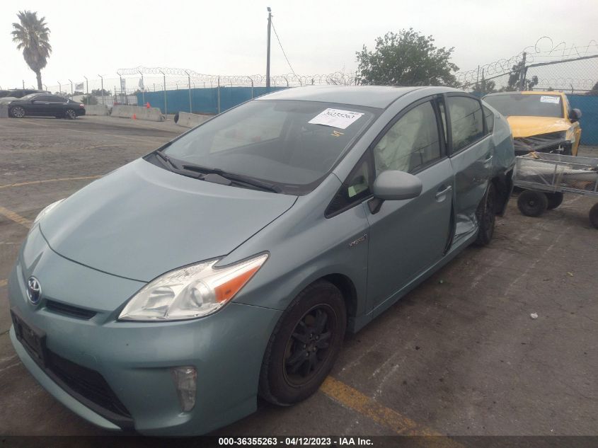 2015 TOYOTA PRIUS FOUR - JTDKN3DU0F1951567