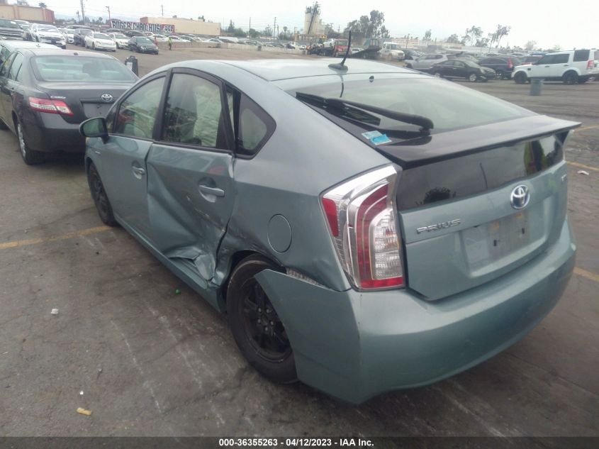 2015 TOYOTA PRIUS FOUR - JTDKN3DU0F1951567