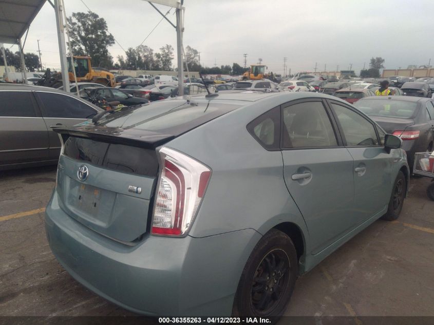 2015 TOYOTA PRIUS FOUR - JTDKN3DU0F1951567