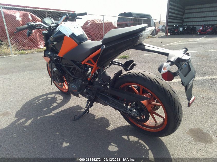 2022 KTM 200 DUKE - MD2JPC400NC037318