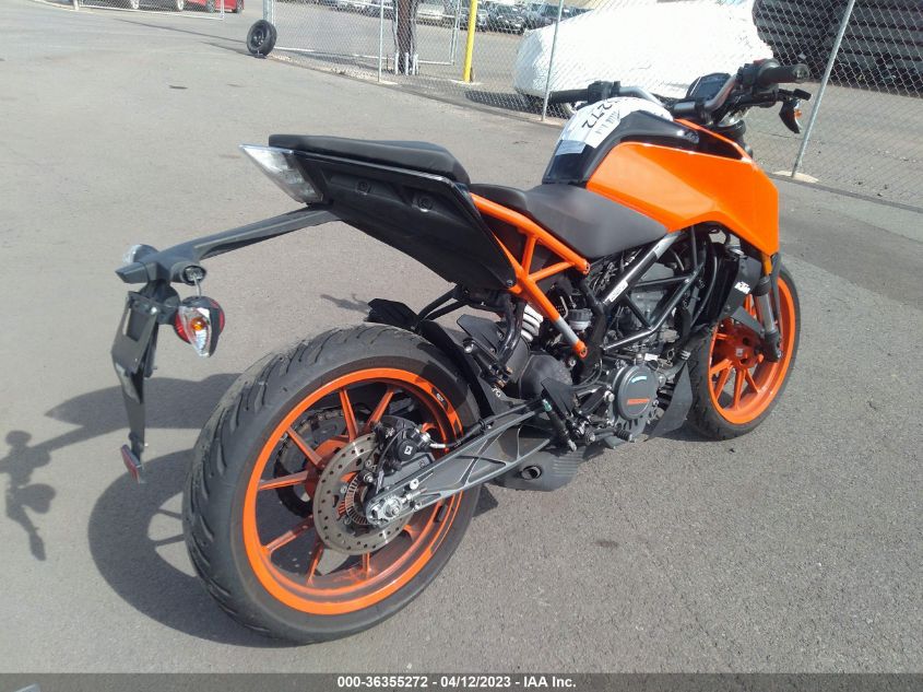 2022 KTM 200 DUKE - MD2JPC400NC037318