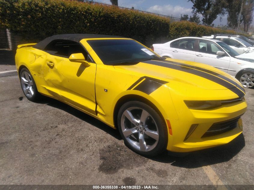 2018 CHEVROLET CAMARO 1LT - 1G1FB3DS1J0170833