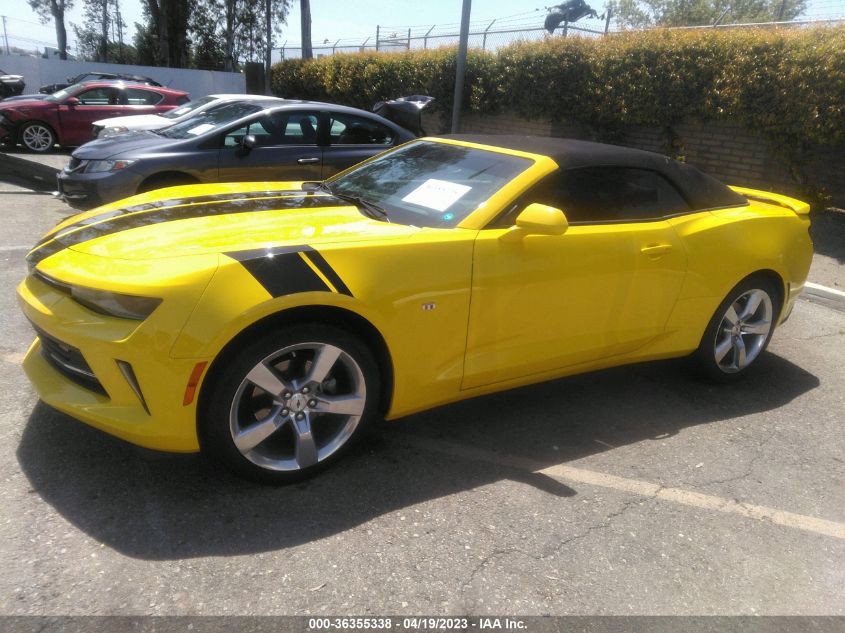2018 CHEVROLET CAMARO 1LT - 1G1FB3DS1J0170833