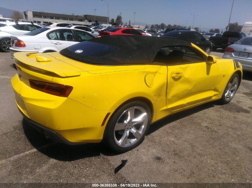 2018 CHEVROLET CAMARO 1LT - 1G1FB3DS1J0170833