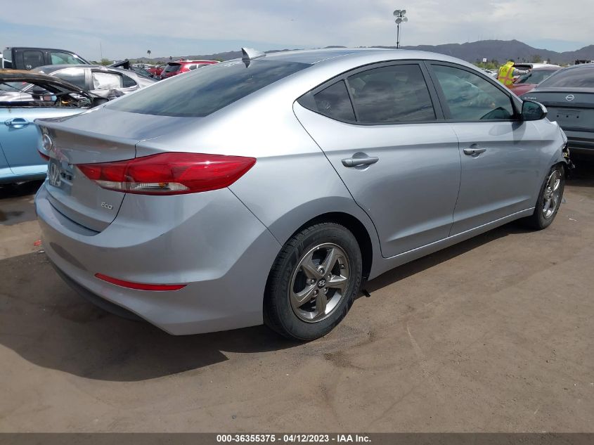 2017 HYUNDAI ELANTRA ECO - 5NPD94LAXHH061292
