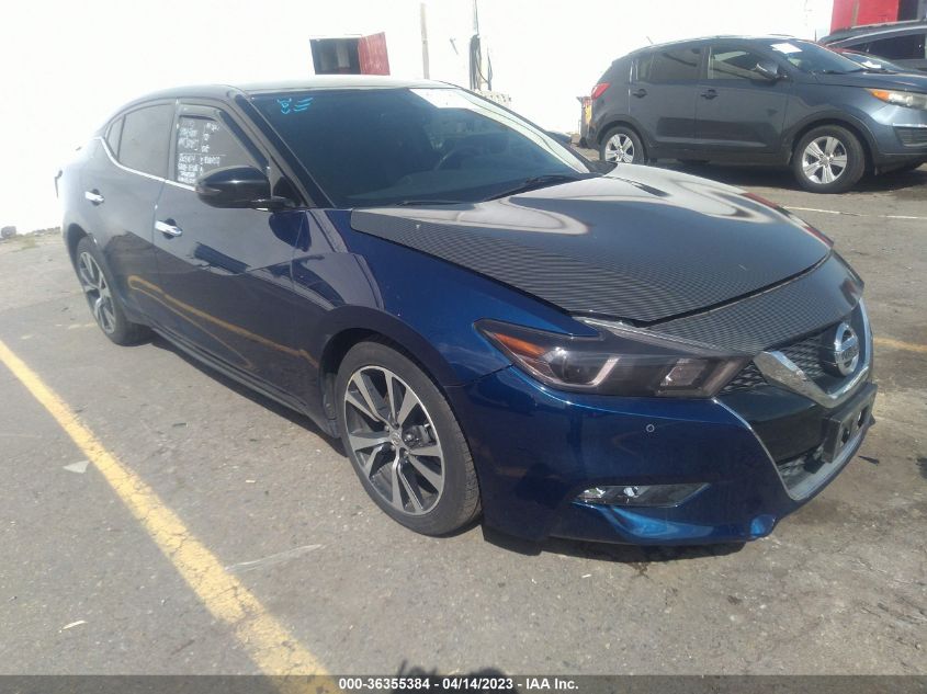 2018 NISSAN MAXIMA SV - 1N4AA6AP9JC376217