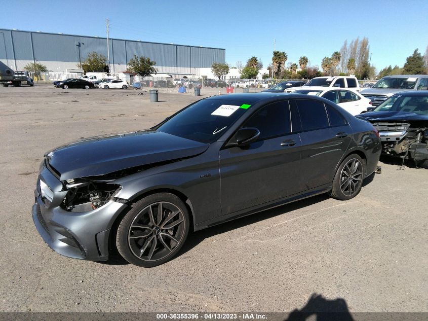 2020 MERCEDES-BENZ C-CLASS AMG C 43 - W1KWF6EBXLR597038